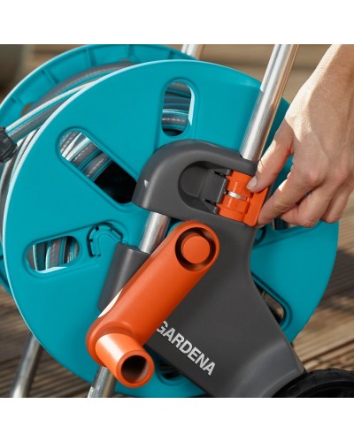 Тележка для шланга Gardena CleverRoll S Set с комплектом для полива 20 м (18502-50)