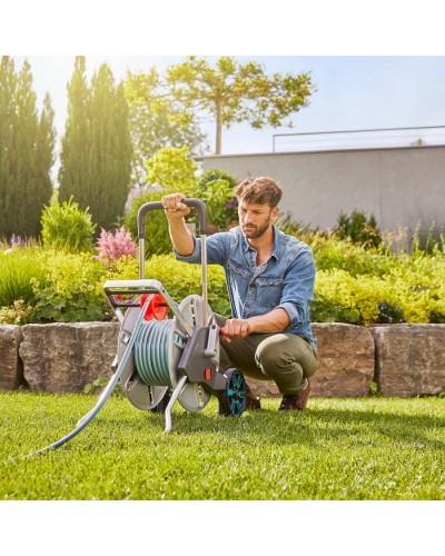 Тележка для шланга Gardena CleverRoll L Easy Metal (18550-20)