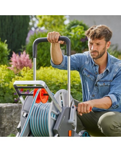 Тележка для шланга Gardena CleverRoll L Easy Metal (18550-20)