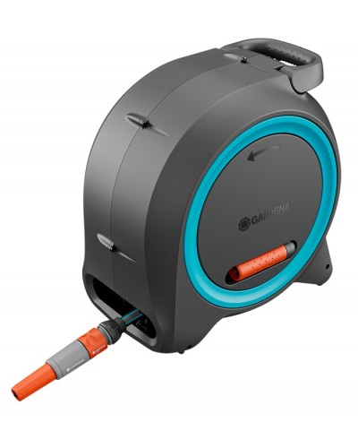 Катушка Gardena Dual Hose Box настенная/наземная 11 мм, 25 м, синяя (18695-28)