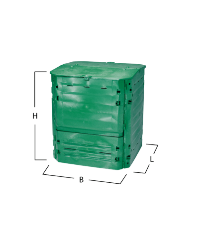 Компостер садовый Graf Thermo-King 900 л, зеленый (626003)