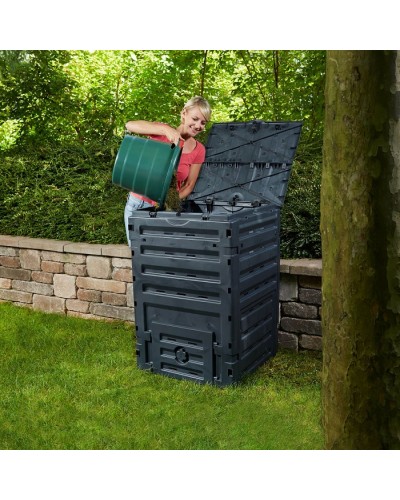 Компостер садовий Graf Eco-Master 450 л, чорний (628001)