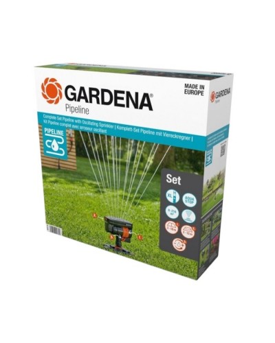Набір для поливу Gardena з осцилюючим дощувачем (08274-34)