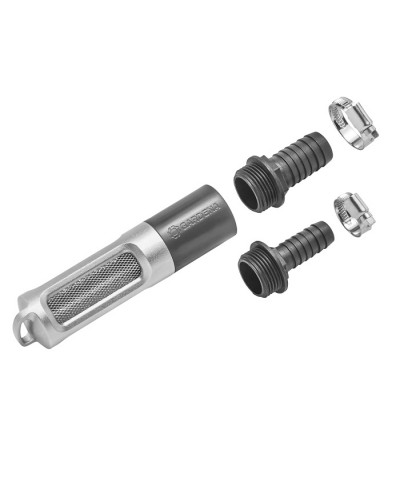 Фільтр з клапаном Gardena Metal для забірного шланга 19 мм 3/4" - 25 мм 1" (09093-20)