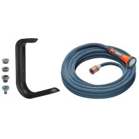 Текстильный шланг Gardena Liano Xtreme Set 13 мм (1/2"), 10 м + держатель TapFix (18461-20)