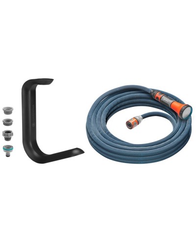 Текстильный шланг Gardena Liano Xtreme Set 13 мм (1/2"), 10 м + держатель TapFix (18461-20)