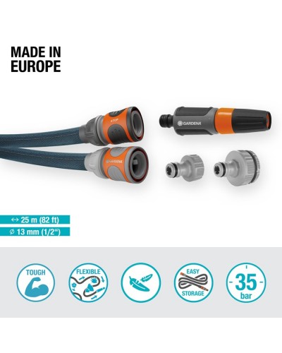 Текстильный шланг Gardena Liano Xtreme Set 13 мм (1/2"), 25 м (18475-20)