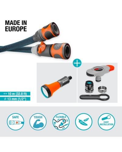 Текстильный шланг Gardena Liano Xtreme Indoor 13 мм (1/2"), 10 м (18490-20)
