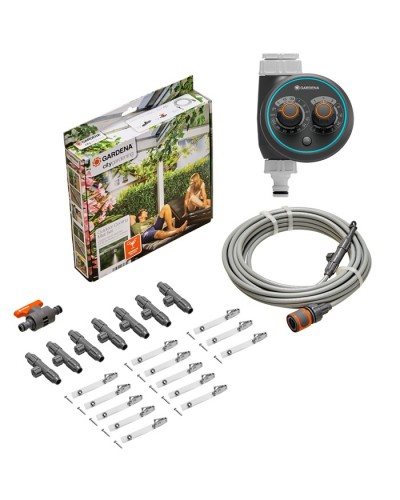 Набор Micro Mist для создания мелкодисперсного тумана с таймером Gardena EasyPlus (13137-20)