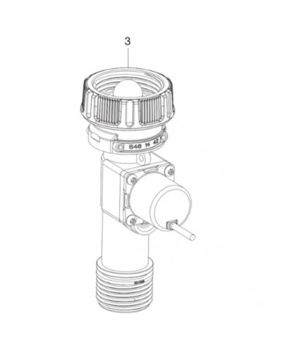 Клапан гідравлічний для таймера Gardena 1896, 1897 (01896-00.620.00)