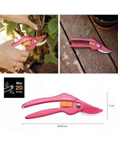 Секатор Fiskars Special edition P26, Bypass до 20 мм, 111256 (1003657)