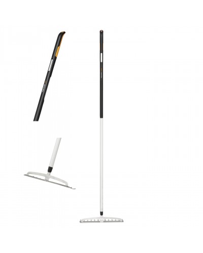 Грабли Fiskars X-series (Xact) 37 см с алюминиевой ручкой 160 см (1027039)