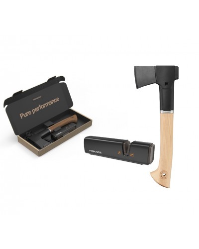 Подарунковий набір Fiskars Norden SET сокира N7 + точилка (1051146)