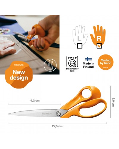 Кравецькі ножиці Fiskars Classic 27 см (1075056)