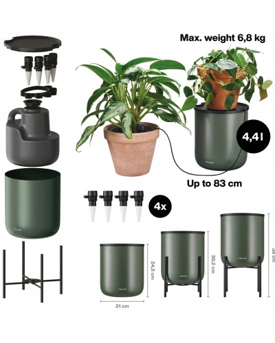 Система полива комнатных растений Fiskars Watering System 4.4 л, 4 капельницы (1075319)