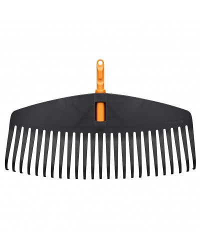 Граблі пластикові легкі для газонів Fiskars OneClick L 51 см (1080673)