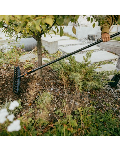 Граблі універсальні пластикові Fiskars OneClick 41 см (1080674)