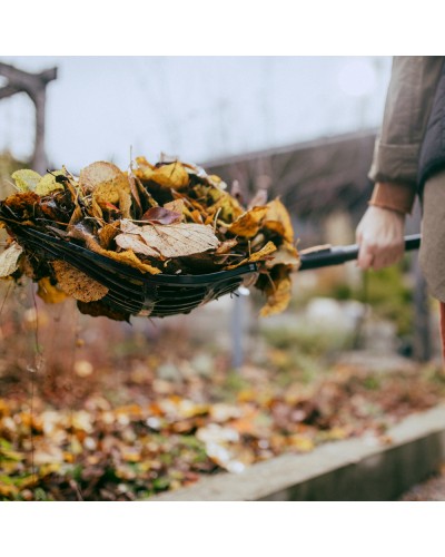 Багатофункціональні граблі 3-в-1 Fiskars OneClick 48 см (1080681)