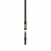 Ручка алюмінієва Fiskars OneClick L, 161 см + адаптер для насадок QuikFit (1080705)
