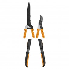 Ножиці для живоплоту + сучкоріз Bypass до 30 мм Fiskars OneClick Set (1080711)