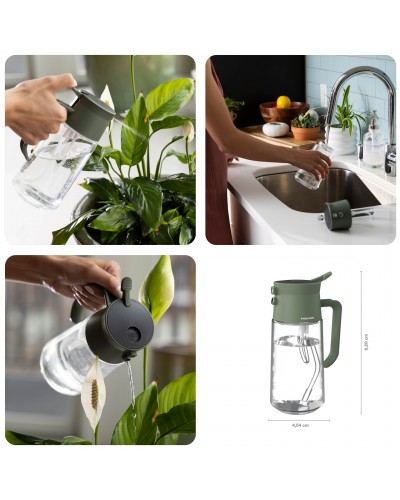 Лейка-распылитель 2-в-1 для комнатных растений Fiskars Mist & Pour Carafe, 0.5 л (1080774)