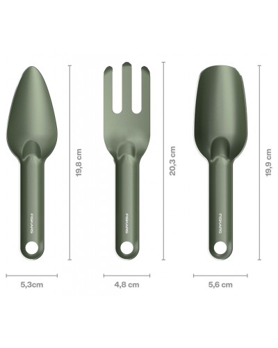 Комплект садовых инструментов для комнатного садоводства Fiskars Plant Care 3 шт (1080777)
