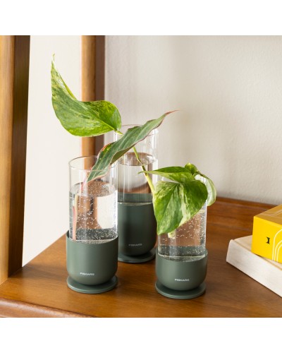 Стеклянные колбы для укоренения черенков Fiskars Propagation Set 3 шт (1080910) Стеклянные колбы для укоренения черенков Fiskars Propagation Set 3 шт (1080910)