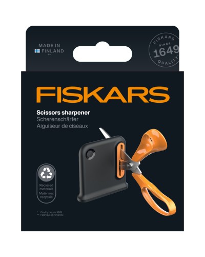 Точилка для ножиців з лезами для правшів Fiskars Clip-Sharp (1081129)