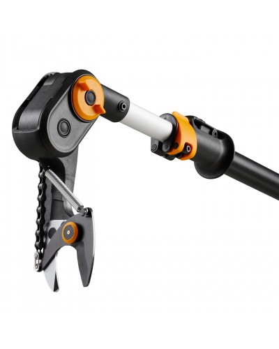 Акумуляторний висоторіз до 32 мм Fiskars eTree Pruner Bypass 250-400 см, БЕЗ АКБ (1082340)