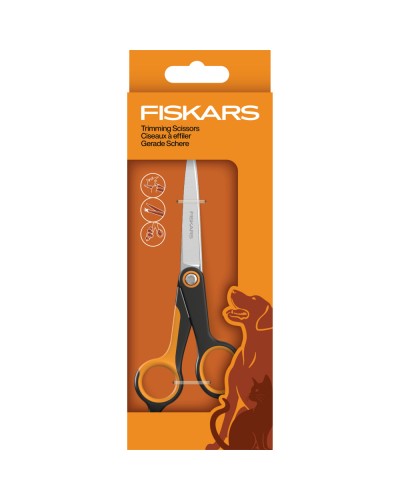 Ножиці для стрижки у грумінгу Fiskars Trimming scissors 17 см (2009126) Ножиці для стрижки у грумінгу Fiskars Trimming scissors 17 см (2009126)