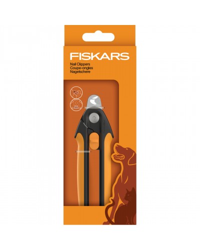 Когтерез для животных Fiskars Nail Clippers, для собак и кошек, 15 см (2009132) Когтерез для животных Fiskars Nail Clippers, для собак и кошек, 15 см (2009132)