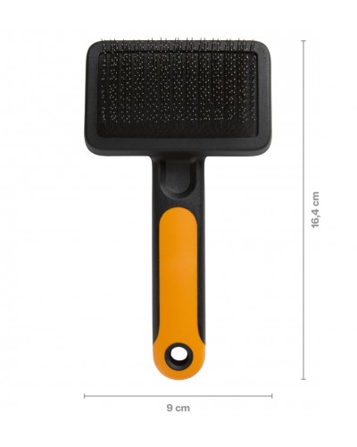 Щетка-пуходерка для груминга собак и кошек Fiskars Slicker Brush, 9 см (2009138) Щетка-пуходерка для груминга собак и кошек Fiskars Slicker Brush, 9 см (2009138)