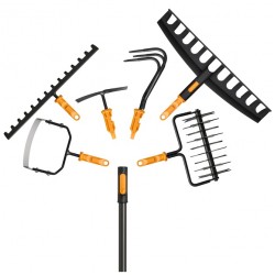 Fiskars 2026 - Перехід системи насадок QuikFit на нову систему OneClick