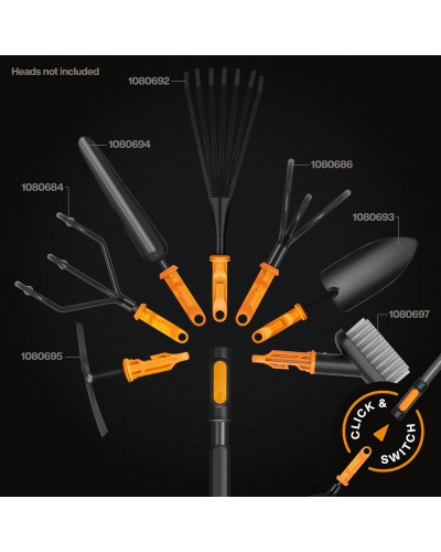 Ручка деревянная Fiskars OneClick S FSC, 40 см (1080670) Ручка деревянная Fiskars OneClick S FSC, 40 см (1080670)