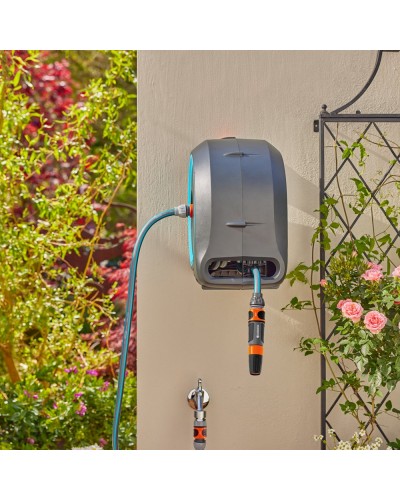 Котушка Gardena Dual Hose Box настінна/наземна 11 мм, 20 м, синя (18694-20)
