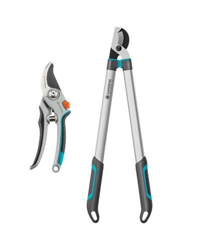 Сучкоріз для зелених гілок до 45 мм Gardena EasyCut L Bypass, 68 см + секатор Comfort B/L Bypass до 25 мм (12031-30)