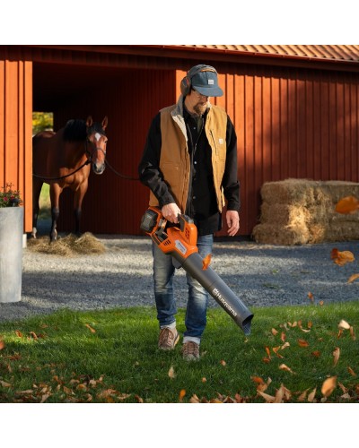 Воздуходув аккумуляторный Husqvarna 335iB без АКБ та ЗУ, 36 В, 322 км/час, 2.8 кг (9708274-01) Воздуходув аккумуляторный Husqvarna 335iB без АКБ та ЗУ, 36 В, 322 км/час, 2.8 кг (9708274-01)