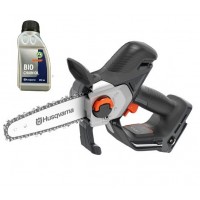 Акумуляторна пилка Husqvarna Aspire™ P8X-P4A, 6"/15 см, ланцюг SP11G, масляний бак, БЕЗ АКБ та ЗП (9708275-01)