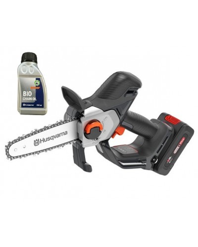 Акумуляторная пилка Husqvarna Aspire™ P8X-P4A KIT, 6"/15 см, ланцюг SP11G, масляный бак, 4.0 Ач (9708275-02)