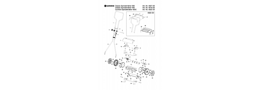 Дека і колеса газонокосарки Husqvarna KLIPPO LB 553Se