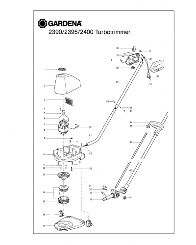 КОРПУС КАСЕТИ РОЗЖАРЮВАННЯ 2406-00,881,00 Gardena