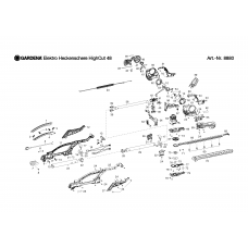 Главный выключатель в сборе Gardena (8880-00.625.00)