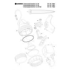 Уплотнительное кольцо 61X2 Gardena (7952-00.900.04)