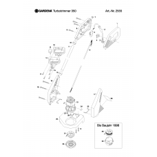 Кабель-адаптер 2555-00.753.00, не показан на рисунке Gardena