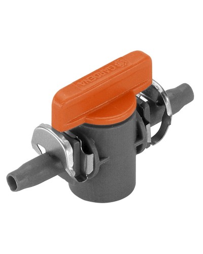 Кран запорный Gardena Micro-Drip-System Quick & Easy 4,6 мм, 1 шт (08357-00.600.00)