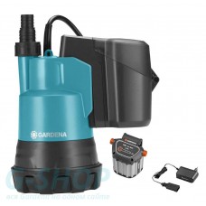 Аккумуляторный насос для чистой воды Gardena 2000/2 Li-18 Set (01748-20)