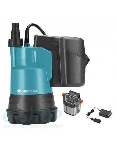 Акумуляторний насос для чистої води Gardena 2000/2 Li-18 Set (01748-20)