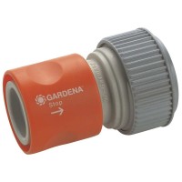 Коннектор Gardena стандартный с автостопом для шланга 19 мм (02914-29)