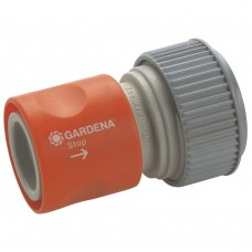 Коннектор Gardena стандартный с автостопом для шланга 19 мм (02914-29)