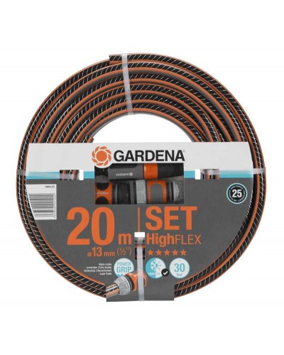 Шланг с комплектом для полива Gardena HighFlex 13 мм (1/2"), 20 м Set (18064-20)